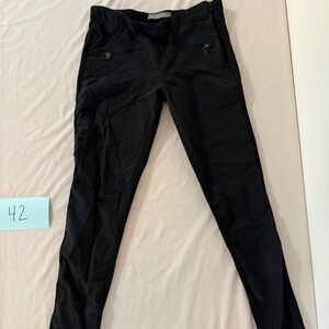 Finn & Clover Classic Black Trousers